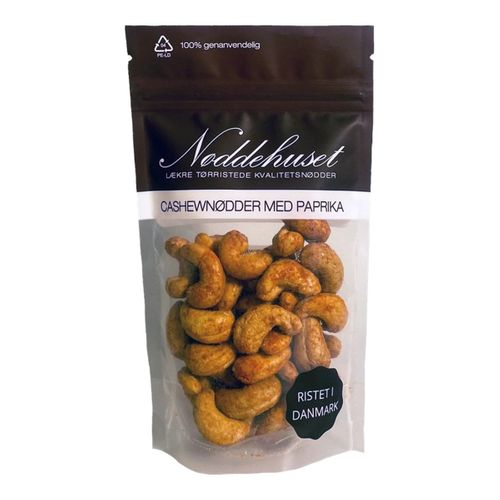 Nøddehuset, Tørristede Cashewnødder med Paprikasmag