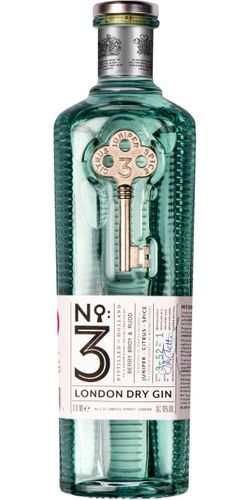 No 3 London Dry Gin 46% 70 cl