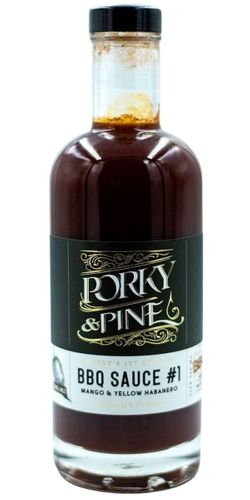 Porky&Pine BBQ Sauce - #1 Mango & Yellow Habanero