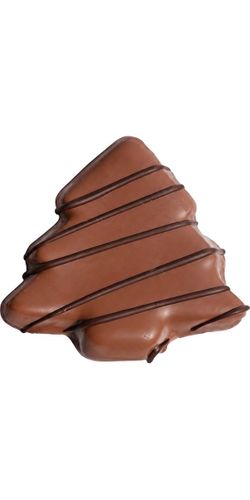 Cocoture, Flowpack Marcipan Juletræ m/Nougat i Flødechoko