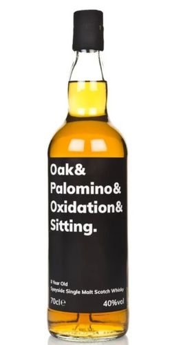 Oak & Palomino & Oxidation & Sitting 8 års Speyside Single malt
