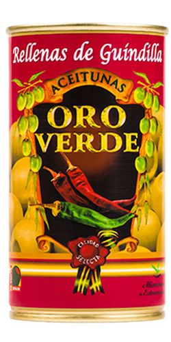 ORO VERDE Oliven m/Chili-Puré - Oliver