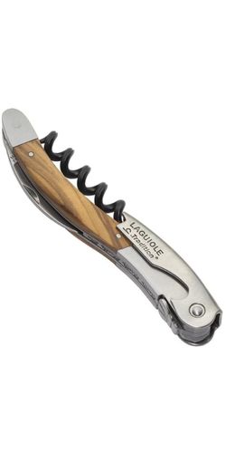 Laguiole Tradition Proptrækker Oliventræ Single Lever