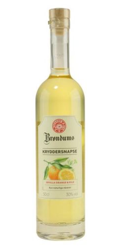 Brøndums Kryddersnapse Sevilla Orange & Dild 50 cl.