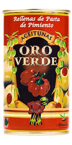 ORO VERDE Oliven m/Paprika Puré - Oliver