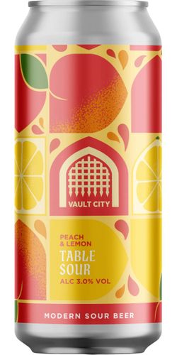 Vault City, Peach & Lemon Table Sour