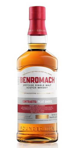 Benromach Contrasts Peat Smoke Sherry matured 2023