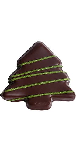 Cocoture, Flowpack Pistacie Juletræ i Mørk Chokolade