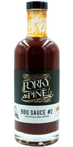 Porky&Pine BBQ Sauce - #2 Chipotle & Red Pepper