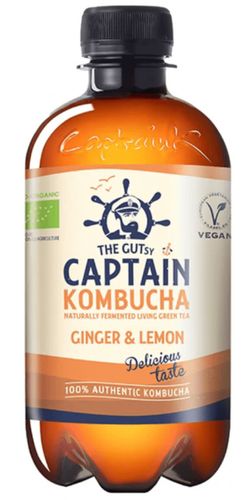 Captain Kombucha Øko Ginger & Lime