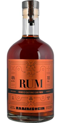 Rammstein Rum, Limited Edition French Sauternes Cask Finish