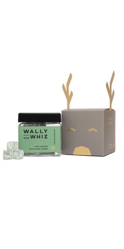 Wally & Whiz, Gråt Rensdyr med Lime med Sur Citron, 140g - Godis