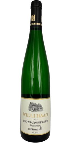 Willi Haag, Brauneberg Juffer-Sonnenuhr Riesling Grosses Gewächs 2023
