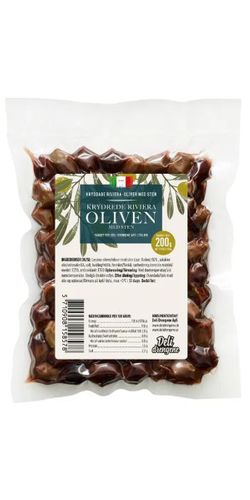 Riviera Krydrede oliven (Vacuum) 200g - Oliver
