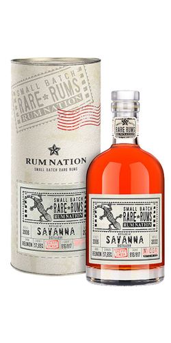 Rum Nation, Rare Rums, Savanna Trad. 2006-22 Sherry Finish - Rom