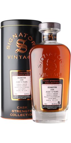 Signatory Deanston 2008 Single cask