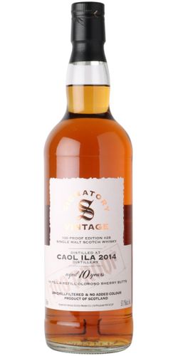 Signatory Vintage Caol Ila 100 proof 2014