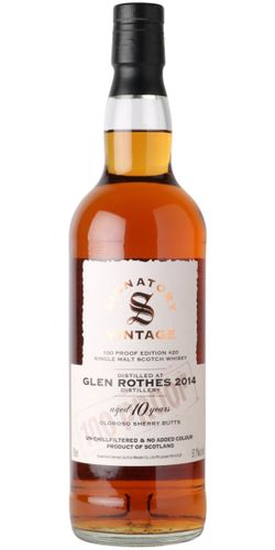 Signatory Vintage Glenrothes 100 proof 2014