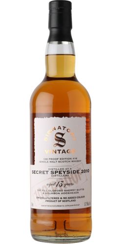 Signatory Vintage Secret Speyside (M) 2010 57,1%