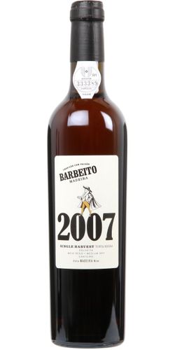 Vinhos Barbeito, Madeira Tinta Negra Single Harvest Colheita 2007