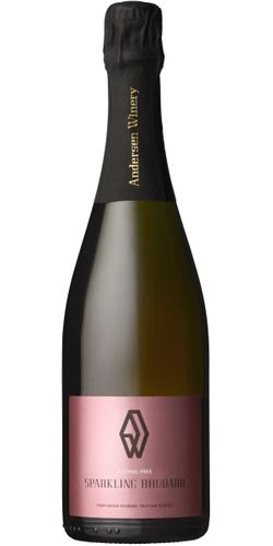 Andersen Winery, Sparkling Rhubarb Alcohol Free