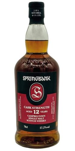 Springbank 12 Years Old Cask Strength 57,2% Maj 2024