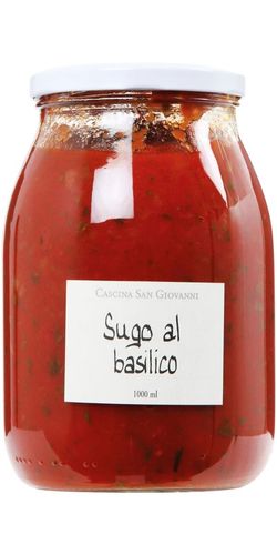 Cascina San Giovanni, Pastasauce m. Basilikum - 1000 ml