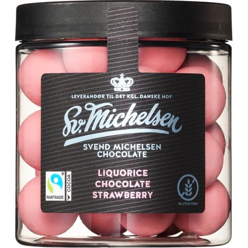 SV. Michelsen, Lakridsdragé hvid chokolade & jordbær