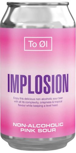 To Øl, Implosion Pink Sour Alkoholfri