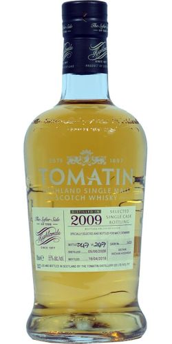 Tomatin 2009 Recharred Hogshead Single Cask