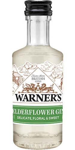 Warner's Elderflower Gin 5 cl.