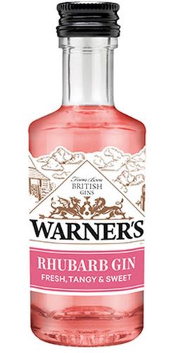 Warner's Rhubarb Gin 5 cl.