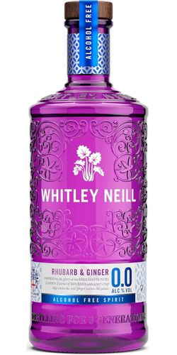 Whitley Neill, Rhubarb & Ginger 0,0% Alcoholfree