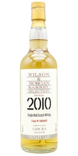 Wilson & Morgan, Caol Ila 2010 1. st Fill Bourbon 48% 70 cl.