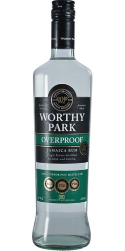 Worthy Park Rum-Bar, White Overproof Rum