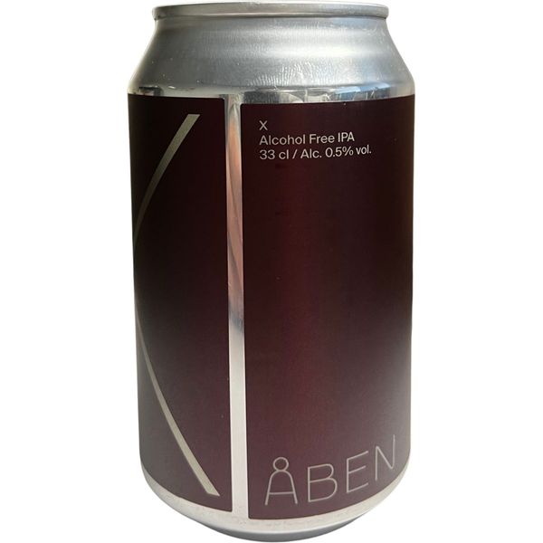 Åben, X Alkoholfri
