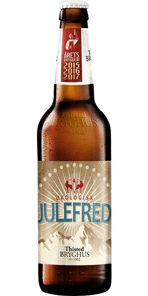 Thisted Bryghus, Økologisk Julefred 50 cl.