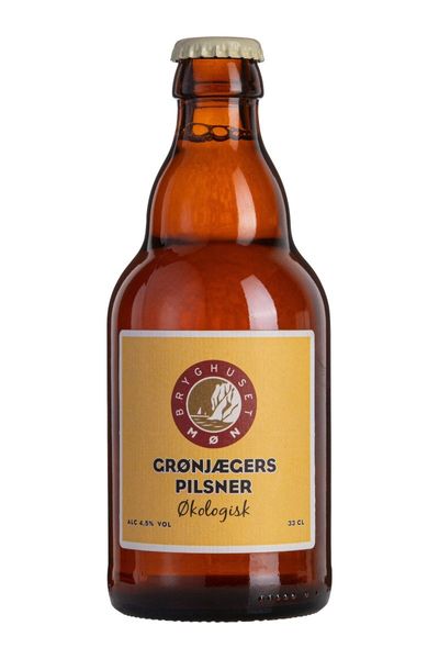Møn Bryghus, Grønjægers Pilsner, Økologisk - Öl