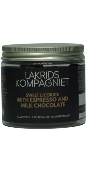 Lakrids Kompagniet, Sød Lakrids med Espresso 130 g. - Lakrits