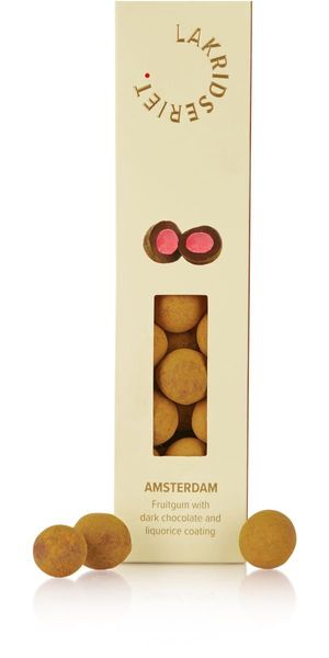 Lakridseriet - Amsterdam hallongummi med mörk choklad & lakrits