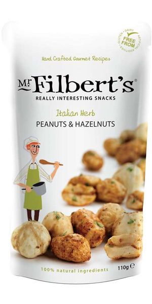 Mr. Filbert's, Italian Herb Peanuts & Hazelnuts