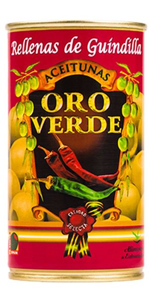 ORO VERDE Oliven m/Chili-Puré - Oliver