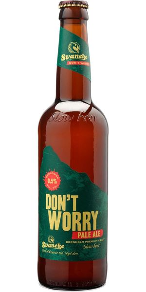 Svaneke bryghus, Økologisk Don't Worry Pale Ale 50 cl. Alkoholfri