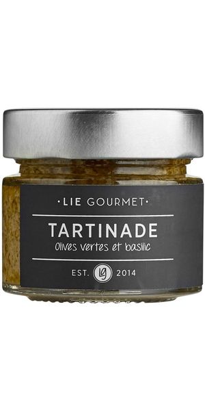 Lie Gourmet, Tapenade Green Olives and Basil (80 g) - Pesto